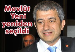 Mevlüt Yeni yeniden seçildi